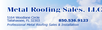 Metal Roofing Sales